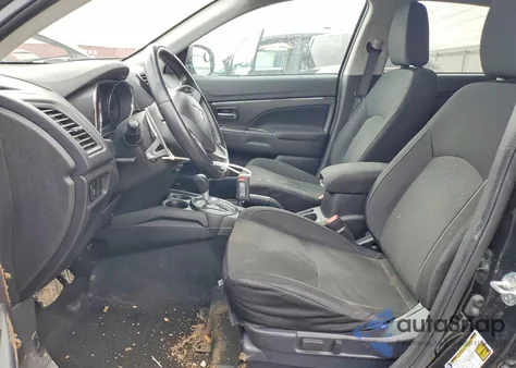 2015 Mitsubishi Outlander Sport Se from USA, damaged, VIN 4A4AR4AWXFE059369